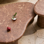 Azzurra Coffee Table (Emperador Chocolate Brown Marble Finish)