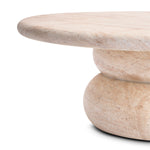 Sorento Coffee Table (100cm, Travertine Finish)