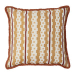 Bauhaus Tan Linen Cushion