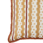 Bauhaus Tan Linen Cushion