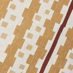 Bauhaus Tan Linen Cushion