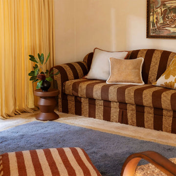 Levan Cream Linen Cushion