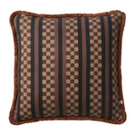 Marco Tile Cushion (Chocolate)