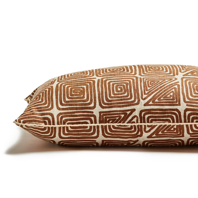 Maze Tan Cushion (60 x 40cm)