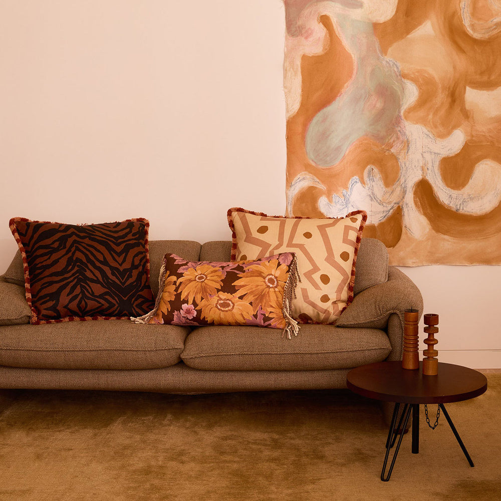 Memphis Wheat Linen Cushion
