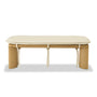 Liaison Dining Bench - Simpson Cream / Oak