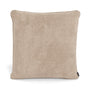 Posh Square 60cm Cushion - Danny Cream Textured Weave