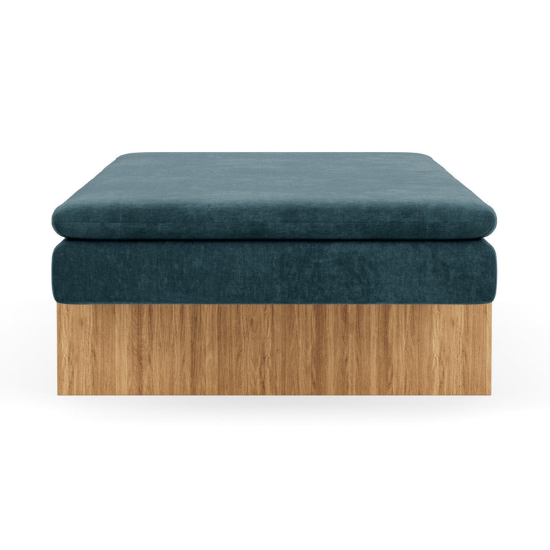 Dust Blue / Oak