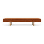 Umi Oak Daybed - Moss Rust Fabric / Oak