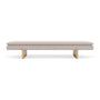 Umi Oak Daybed - Fabio Stone Fabric / Oak