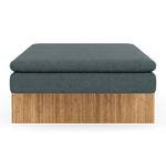 Form Blue Grey Fabric / Oak