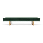 Lux Dark Green Velvet / Oak