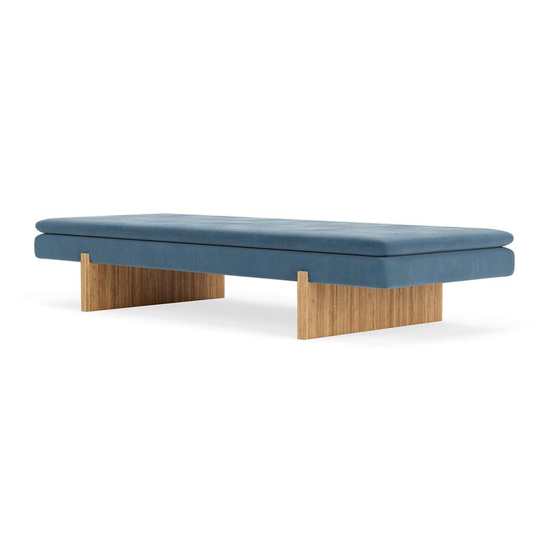Lux Shadow Blue Velvet / Oak