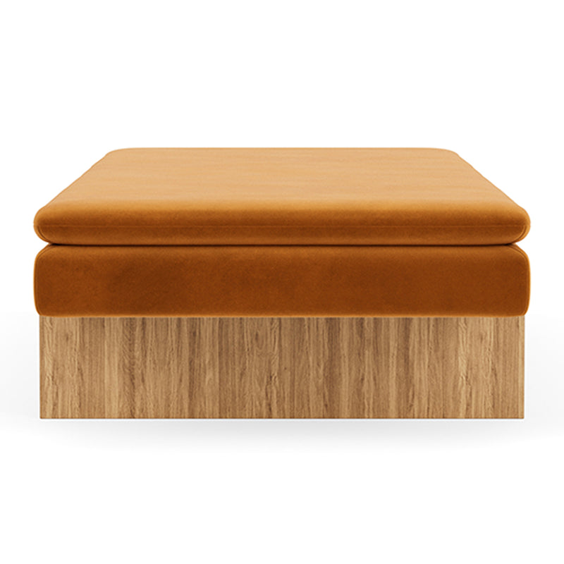 Matt Amber Velvet / Oak