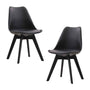 Jaden Dining Chair (Set of 2) - Black / Black