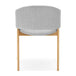 Isa Fabric Dining Arm Chair