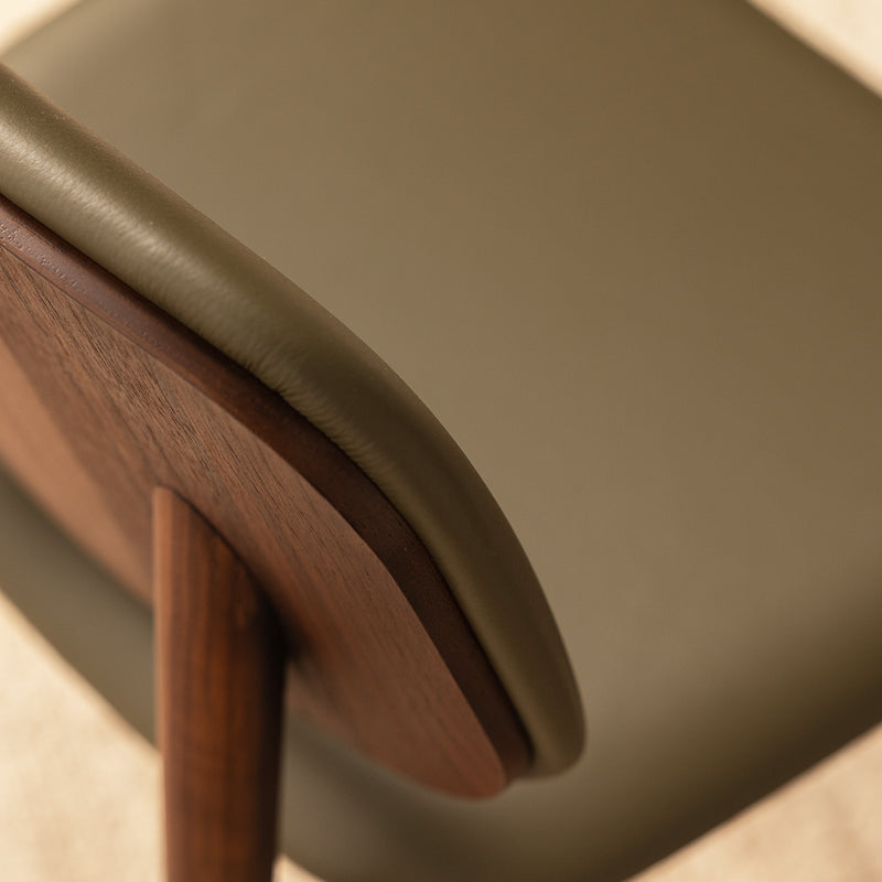 Olive Green / Walnut