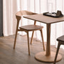 Bok Leather Dining Chair - Cognac Leather / Oak