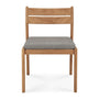 Jack Outdoor Dining Chair - Mocha