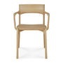 Pi Dining Arm Chair - Oak