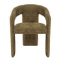 Vittoria Dining Chair - Olive Textured Weave