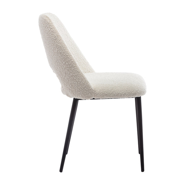 Belmont Boucle Dining Chair – Life Interiors