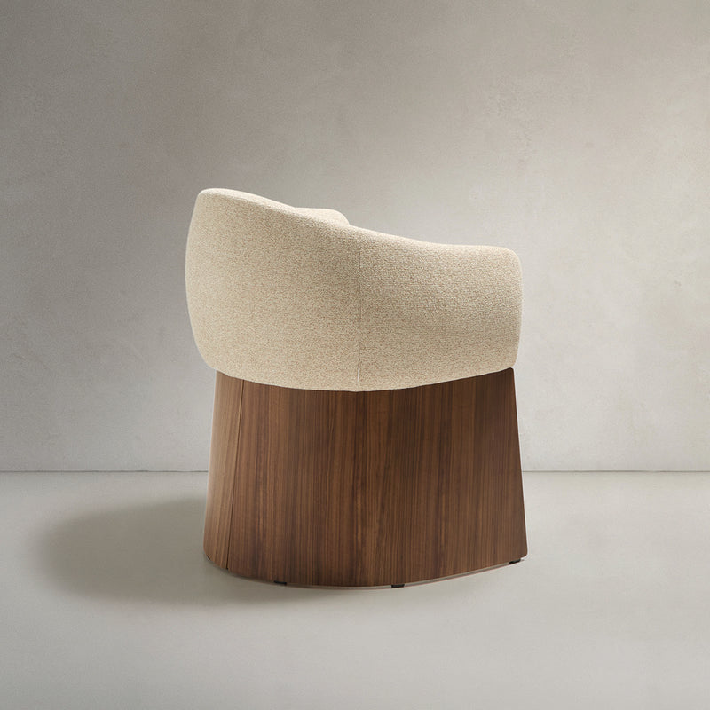 Beige / Walnut