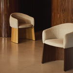 Beige / Walnut