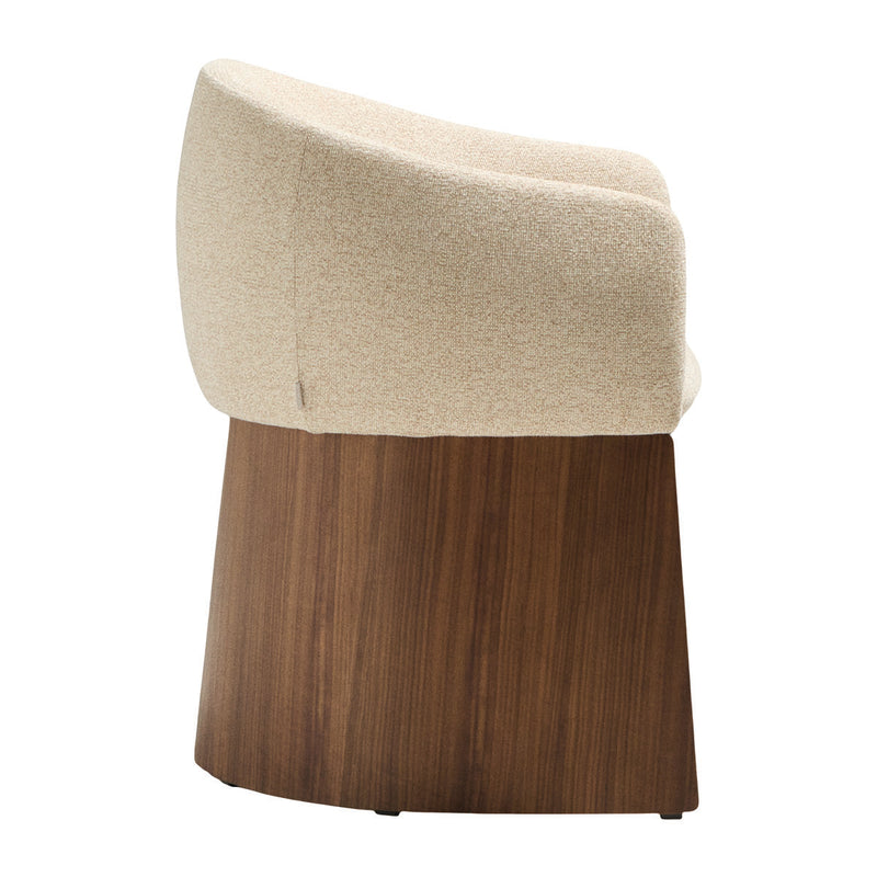 Beige / Walnut
