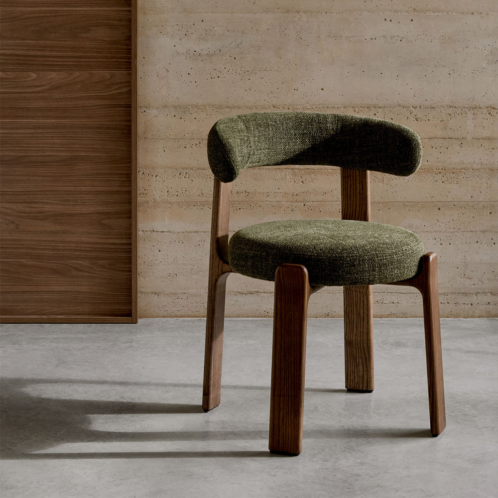 Green / Ash Stained Walnut