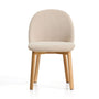 Meila Dining Chair - Beige / Natural