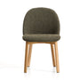 Meila Dining Chair - Green / Natural