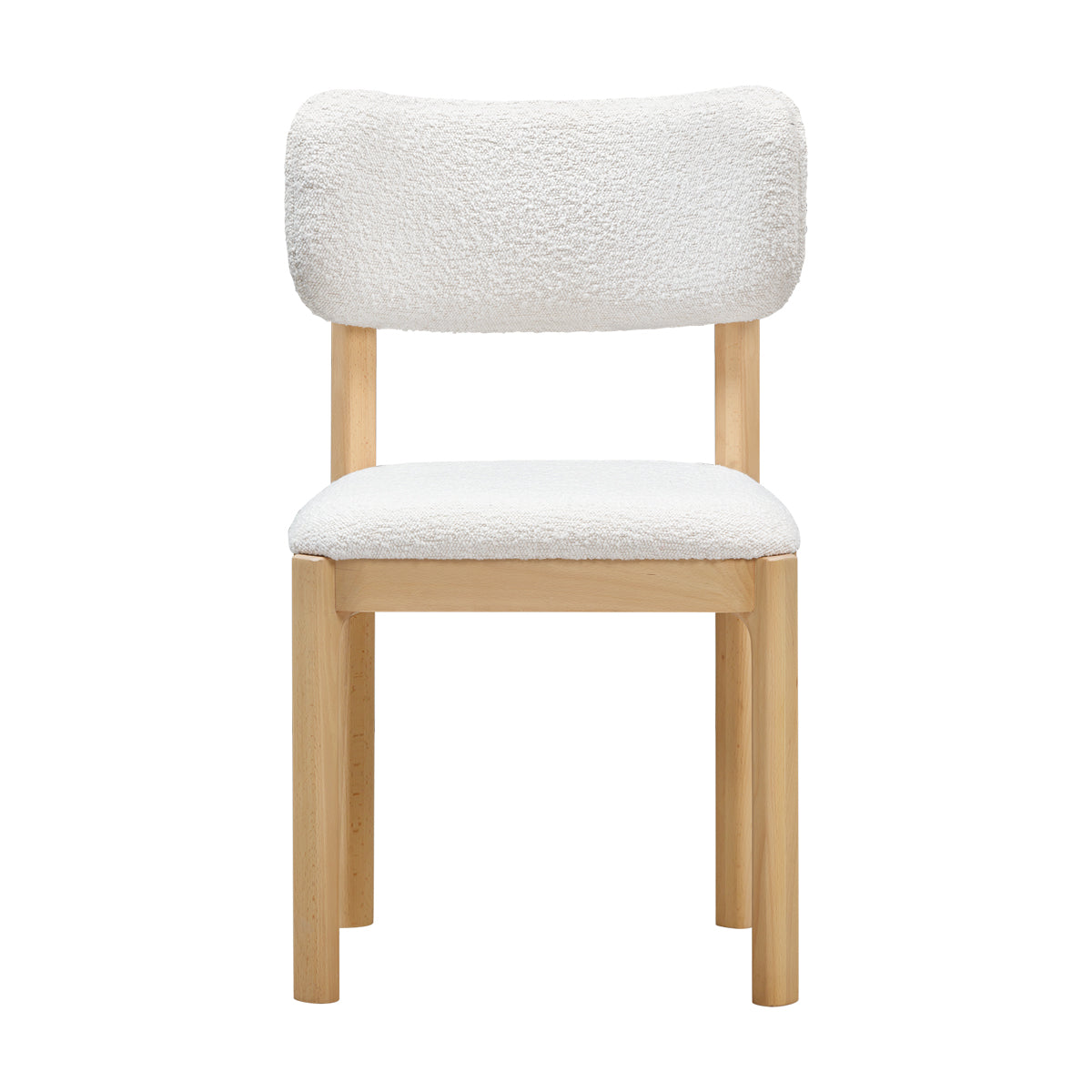 Boucle discount dining chair