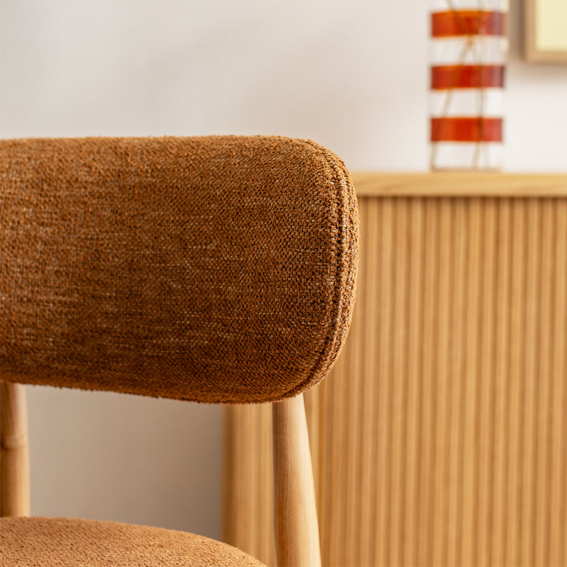 Caramel Textured Weave / Ash