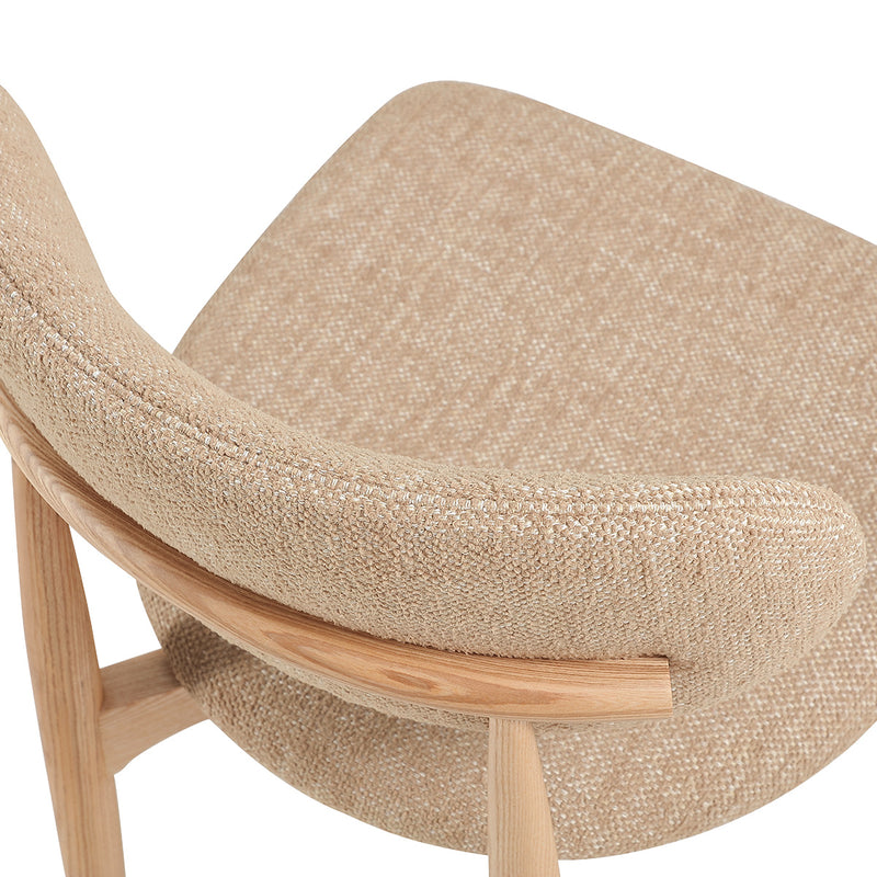 Camel Textured Weave / Ash