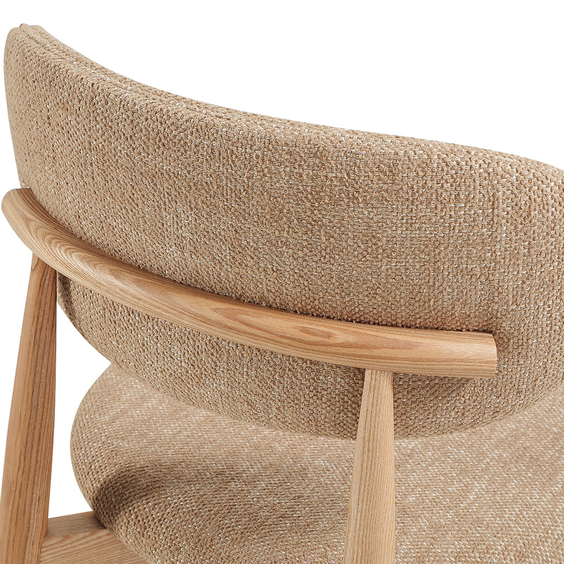 Camel Textured Weave / Ash