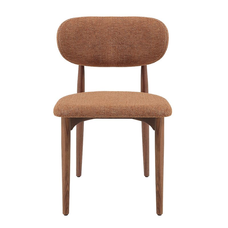 Caramel Textured Weave / Walnut