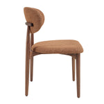 Caramel Textured Weave / Walnut