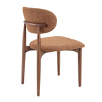 Caramel Textured Weave / Walnut