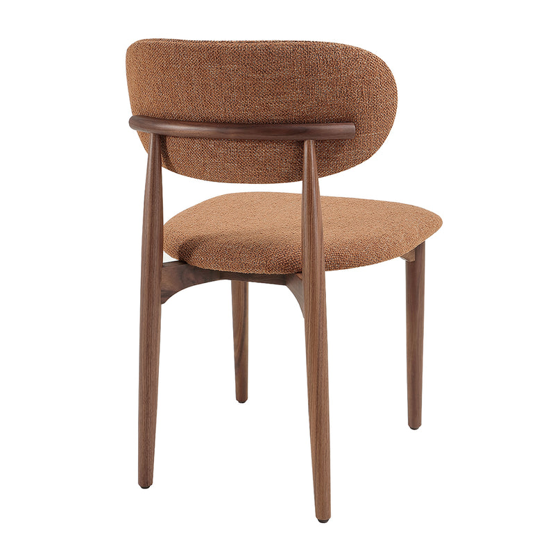 Caramel Textured Weave / Walnut