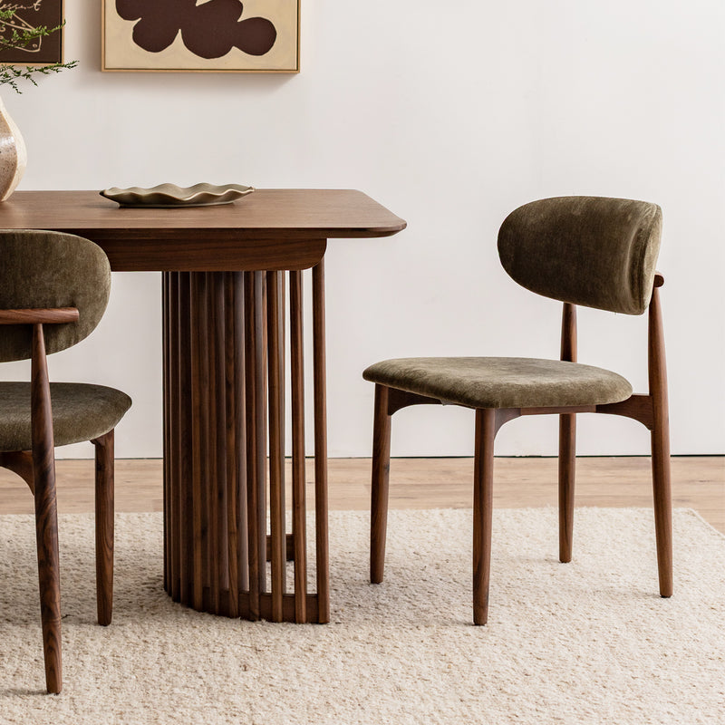 Olive Moss / Walnut