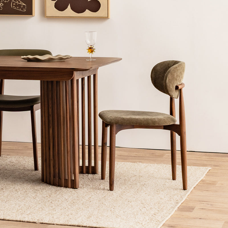 Olive Moss / Walnut