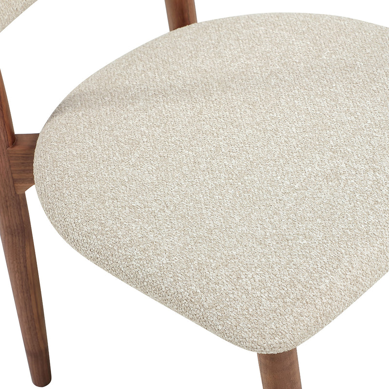 Sand Boucle / Walnut