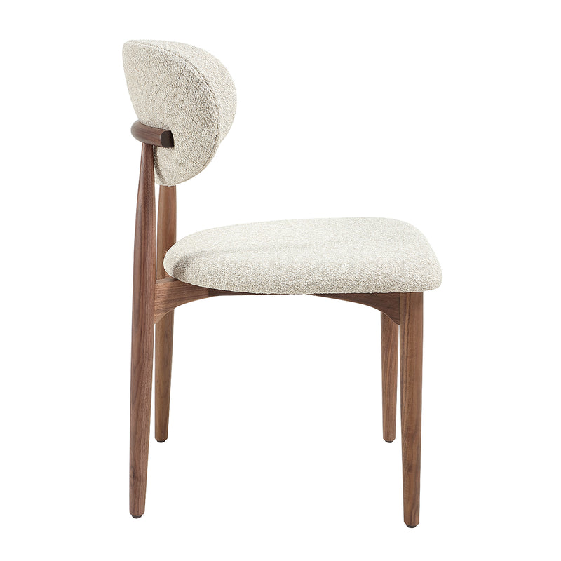 Sand Boucle / Walnut