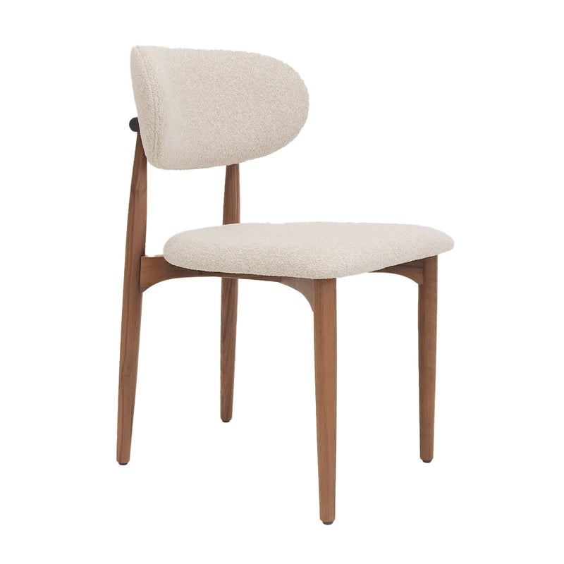 Sand Boucle / Walnut