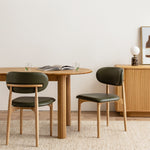 Olive Green / Walnut