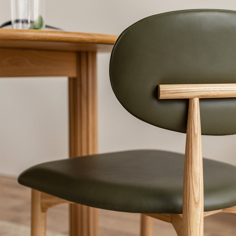 Olive Green / Walnut