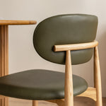 Olive Green / Walnut