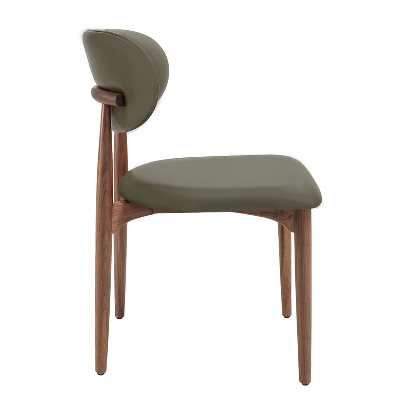 Olive Green / Walnut