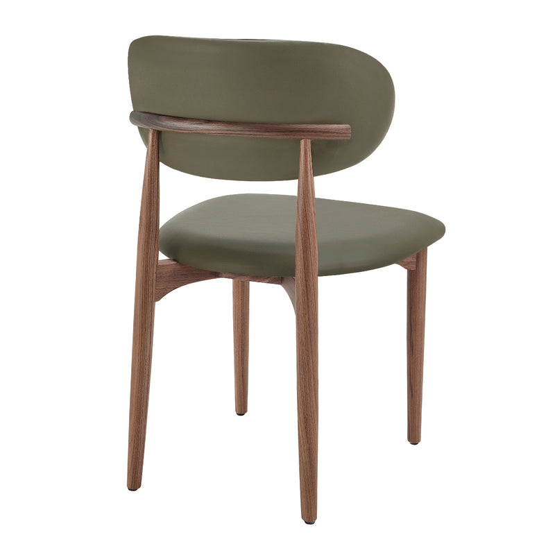 Olive Green / Walnut